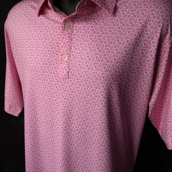 FootJoy Magenta Champions Cup Performance Stretch Polo (L) OMG! ⛳️ - Picture 2 of 11